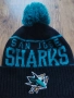 mitchell and ness san jose sharks - зимна фенска шапка КАТО НОВА, снимка 1