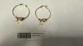 Златни дамски обеци - 4.83гр. - 14к, снимка 2