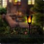 Градинска соларна лампа с пламъчен ефект, снимка 2