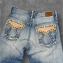 Y2k Rag Recycle Jeans, снимка 3