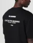 JIL SANDER Black Love is the Beginning Print Мъжка / Дамска Тениска size M, снимка 1