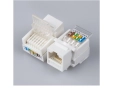 Еднопортова плоска RJ45 Cat6 Ethernet стенна плоча за Ethernet мрежов кабел, снимка 2