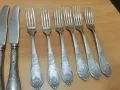 стари руски прибори за хранене вилици и ножове мнц, снимка 12