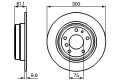 Диск спирачен заден дeсен/ляв за BMW 5(E34) 1.8-3.6 06.87-07.96г.№ B2241P, снимка 3
