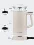 Нов Уред за разпенване / затопляне на мляко Млечна пяна за секунди Кафе, снимка 6
