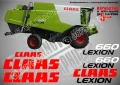 CLAAS Trion 650 стикери надписи, снимка 15