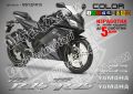 Ямаха Yamaha R6 DELTABOX надписи стикери лепенки фолио мотор MSYR6-1, снимка 16