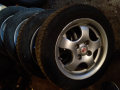Джанти 14ц.4*100 със зимни гуми, снимка 1 - Гуми и джанти - 44941353