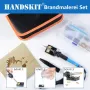 Поялник Handskit - Комплект от 42 части 60W за запояване и пирография 220-450 °C, снимка 5