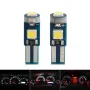 10 бр. малки габаритни крушки за арматурно табло T5 3SMD LED супер ярък 3030 LED вътрешно осветление, снимка 13