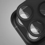 Etteri протектор задна камера пълна защита за iPhone 17 Pro Max (6.9), черен, снимка 3