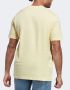 Мъжка тениска ADIDAS Originals Trefoil Essentials Tee Yellow, снимка 2