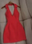 Нова дамска рокля без ръкави с халтер деколте и V-образно изрязване., снимка 7