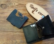 Ръчно изработени мъжки кожени портфейли , снимка 4