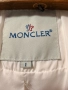 Бяло дълго яке Moncler Монклер 100% гъши пух, снимка 8