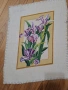 Гоблен "Пано с ириси ", снимка 4