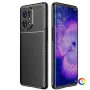 OPPO Find X5 Удароустойчив Carbon Fiber Калъф и Протектор, снимка 3