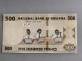 Банкнота - Руанда - 500 франка UNC | 2019г., снимка 1