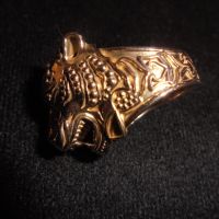 Мъжки златен пръстен, снимка 2 - Пръстени - 45413450