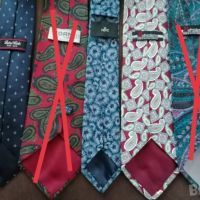 Италиански копринени вратовръзки 2, снимка 2 - Други - 39653104