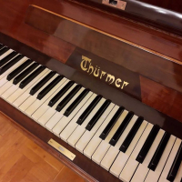 Много качествено немско пиано Thurmer в перфектно състояние, снимка 7 - Пиана - 45059099