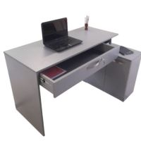 Ъглово бюро с чекмедже и ключалка, снимка 3 - Бюра - 45395493