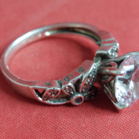 Сребърен пръстен, снимка 5 - Пръстени - 44995960