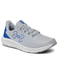 Мъжки маратонки UNDER ARMOUR Charged Pursuit 3 Big Logo Running Shoes Grey/Blue, снимка 1 - Маратонки - 45762523