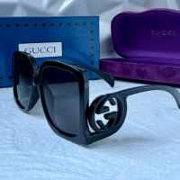 Gucci 2024 дамски слънчеви очила правоъгълни GG1326, снимка 10 - Слънчеви и диоптрични очила - 45571816