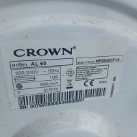 Продавам преден панел с платка за пералня Crown AL 60, снимка 5 - Перални - 45550890