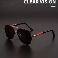 Ретро червени очила, снимка 2 - Слънчеви и диоптрични очила - 45730256