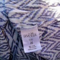 4XL Нова туника Avella  в синьо и бяло, снимка 7 - Туники - 45718784