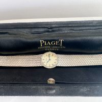 PIAGET 18к бяло злато с диаманти дамски часовник, снимка 5 - Дамски - 45234343