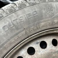 *КАТО НОВИ*Гуми с джанти 205/60R16-5x108/FORD/VOLVO/PEUGEOT, снимка 4 - Гуми и джанти - 45745164