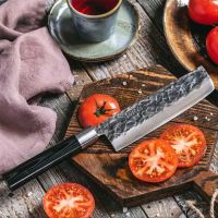 Комплект ножове Samura Black Smith, Въглеродна стомана, 3 бр., снимка 3 - Прибори за хранене, готвене и сервиране - 45176331