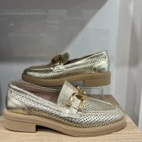 Дамски обувки тип мокасина от естествена кожа , снимка 1 - Дамски ежедневни обувки - 45711639