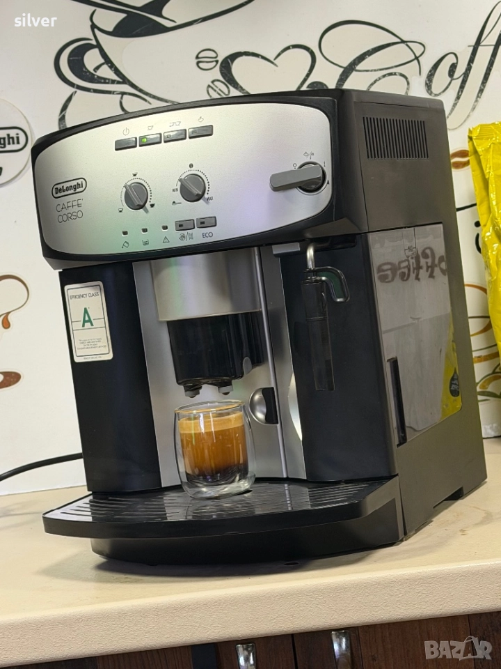Кафемашина кафе автомат delonghi caffe corso с гаранция, снимка 1