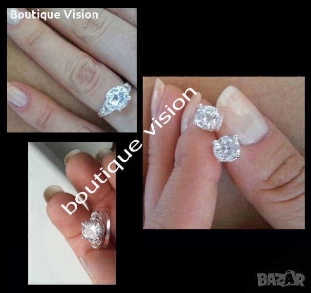 Нов сребърен комплект , снимка 1