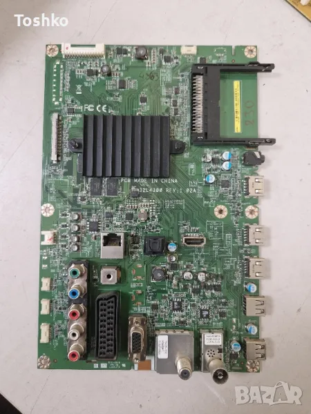 TOSHIBA 39L4363D MAIN BOARD 32L4300 REV:1.02A POWER BOARD B191-102 PANEL T390HVN01.0, снимка 1