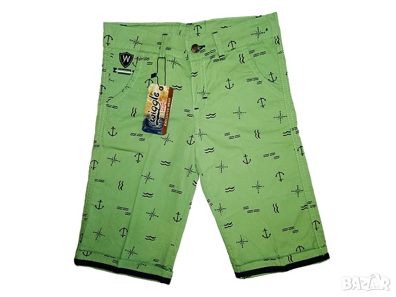 Панталон 7/8 за момче - зелен -10% ПРОМОЦИЯ, снимка 1