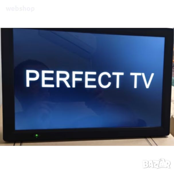 Портативен телевизор Perfect tv, 12/220V, Цифров тунер DVB-T2, Мултимедия, Акумулатор, снимка 1