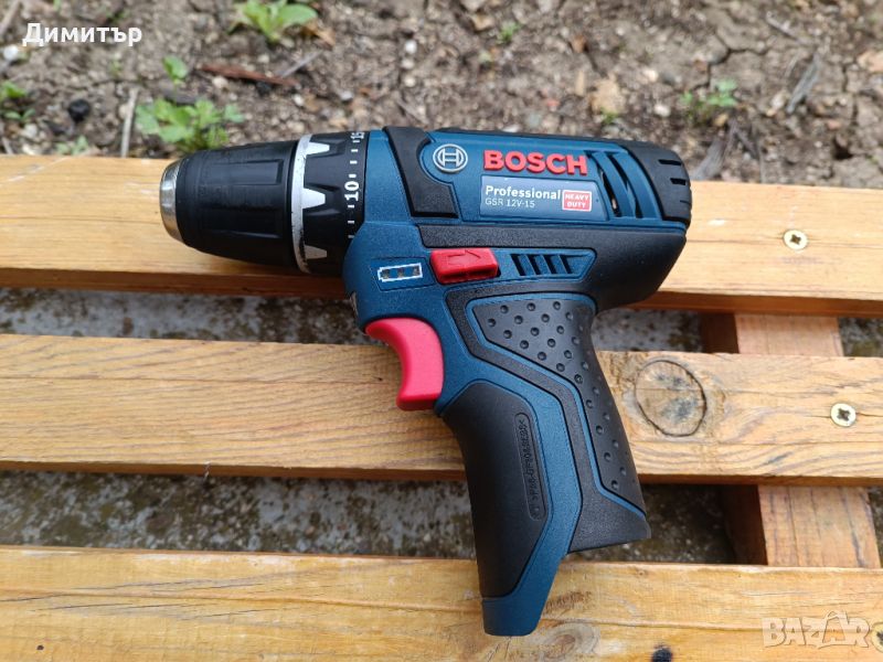 Bosch GSR 12V-15 тяло на винтоверт, снимка 1