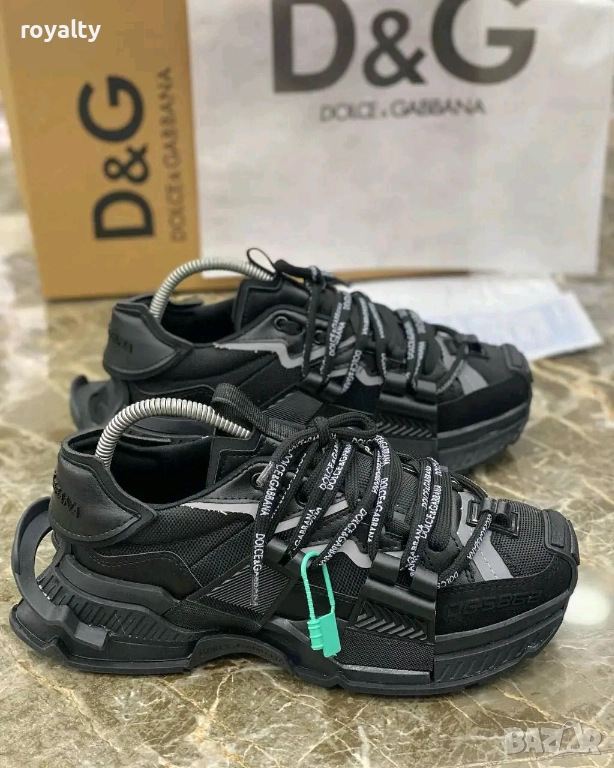 Dolce & Gabbana Черни Маратонки , снимка 1