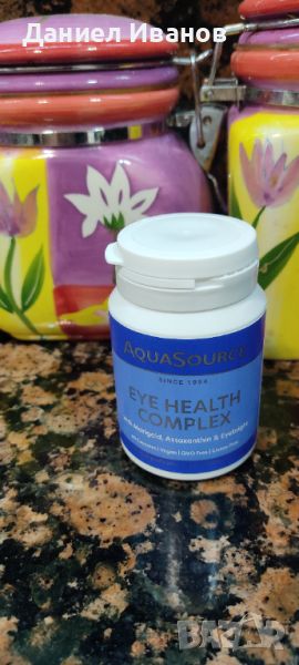 AquaSource Eye Health Complex 60 капсули Хранителна Добавка, снимка 1