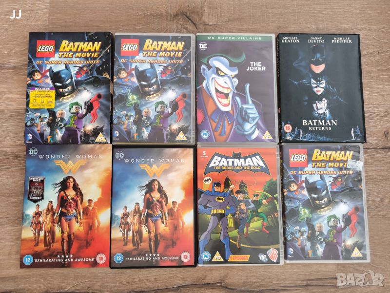 DC Universe Batman Wonder Woman DVD филми Justice league, снимка 1