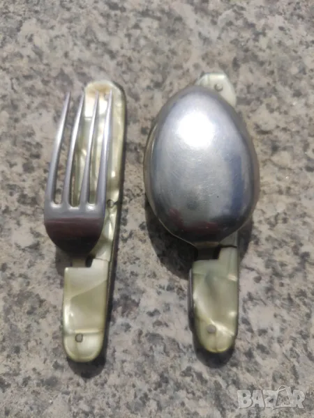 Продавам вилица и лъжица Петко Денев, снимка 1