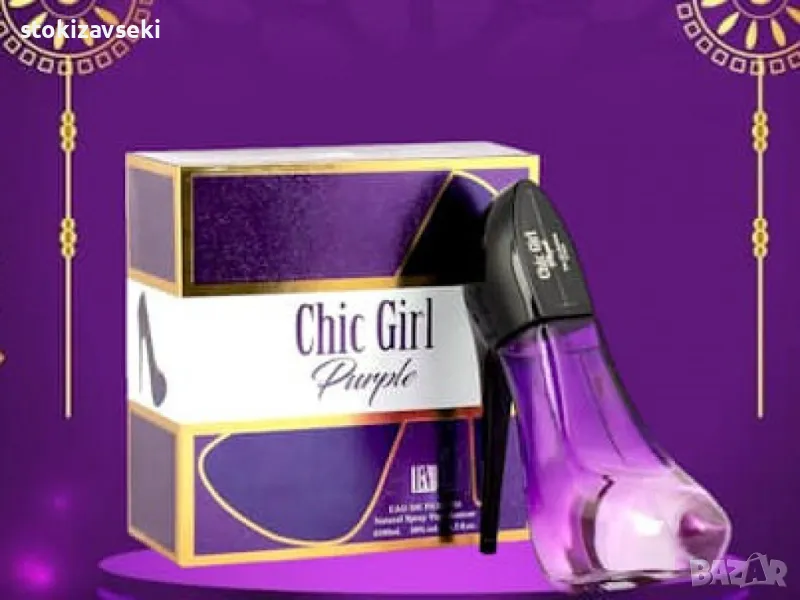 Дамски парфюм Chic Girl Purple BN Parfums, 100мл, снимка 1