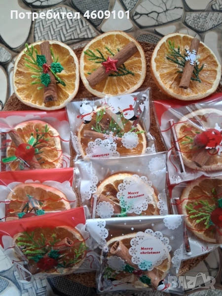 ароматни късметчета с портокал и канела, снимка 1