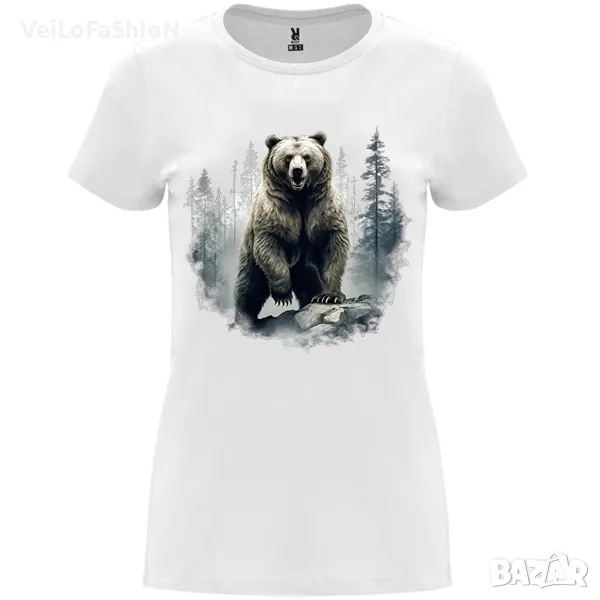 Нова дамска тениска с Мечка, снимка 1