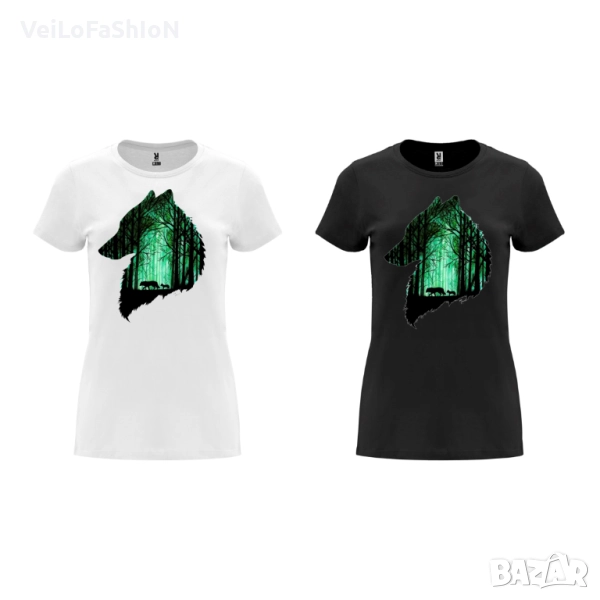 Нова дамска тениска с Вълци, снимка 1